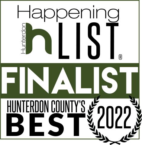 Hunterdon Happenings 2022 Finalist Badge