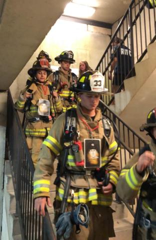 9/11 Stair Climb participants from 2022.